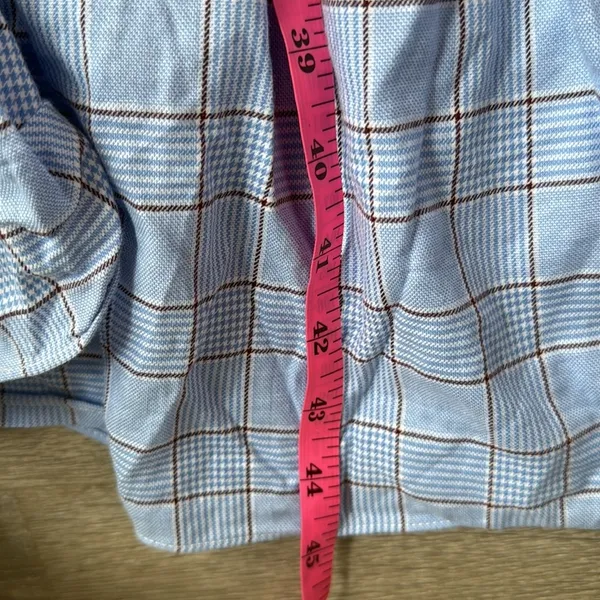 Hill House Nesli Dress in Diana blue check XS - Image 13