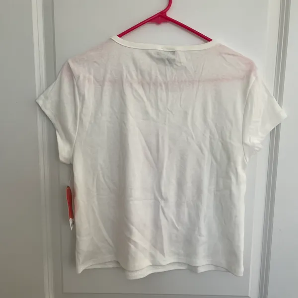 Altar'd State Arula USA Flag Baby Tee Plus Size A / 1X NWT - Image 7
