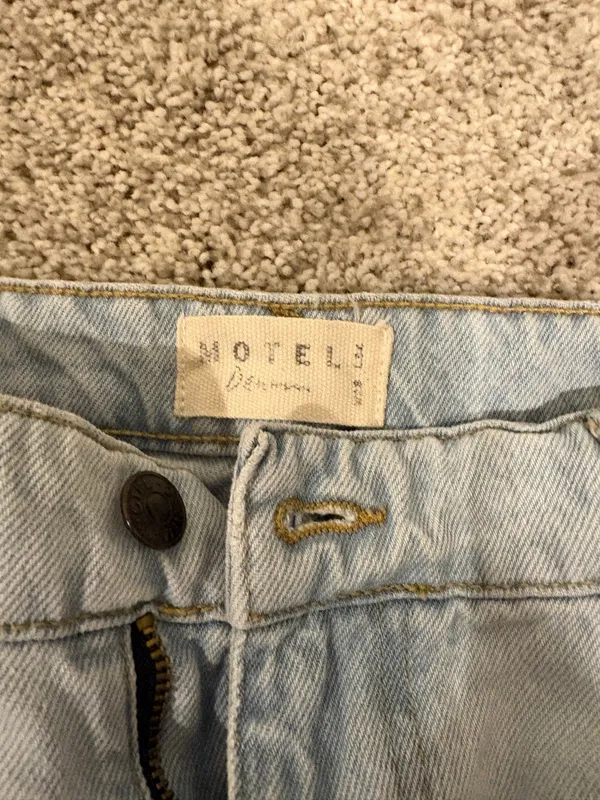Motel Rocks Low-Rise Jeans Parallel - Image 2