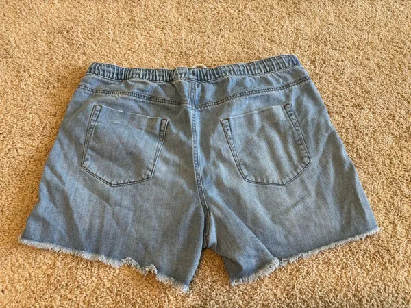 Aerie stretchy denim like shorts - Image 6