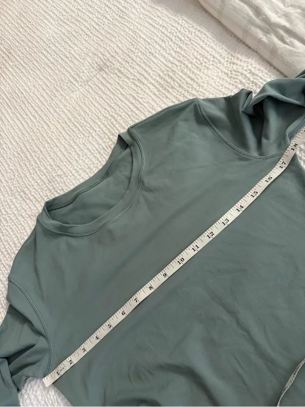 Lululemon Women's Rulu Gathered-Waist Longsleeve Running Top Size Small Athletic - Image 6