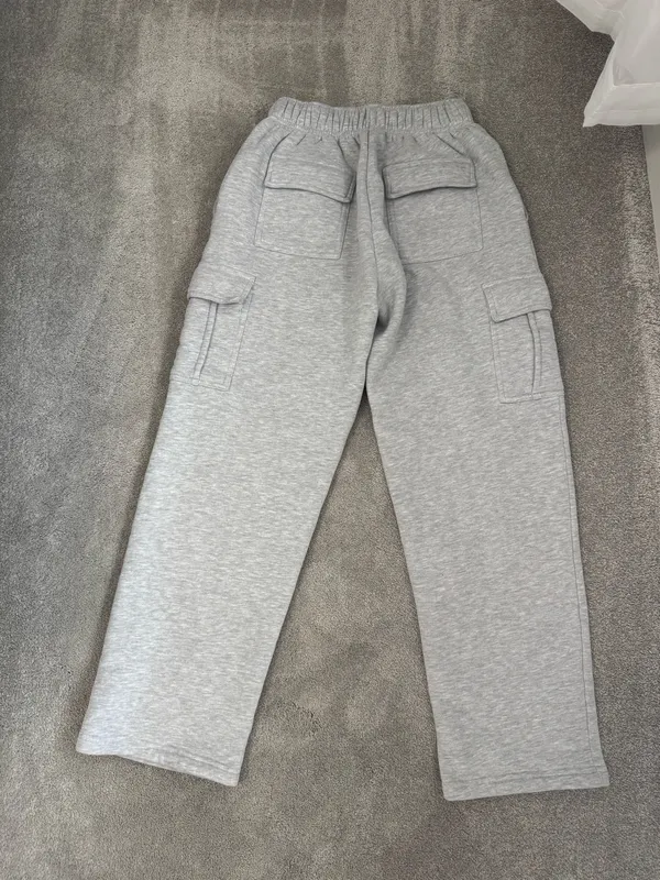 Grey Amazon Cargo Sweatpants - Image 3