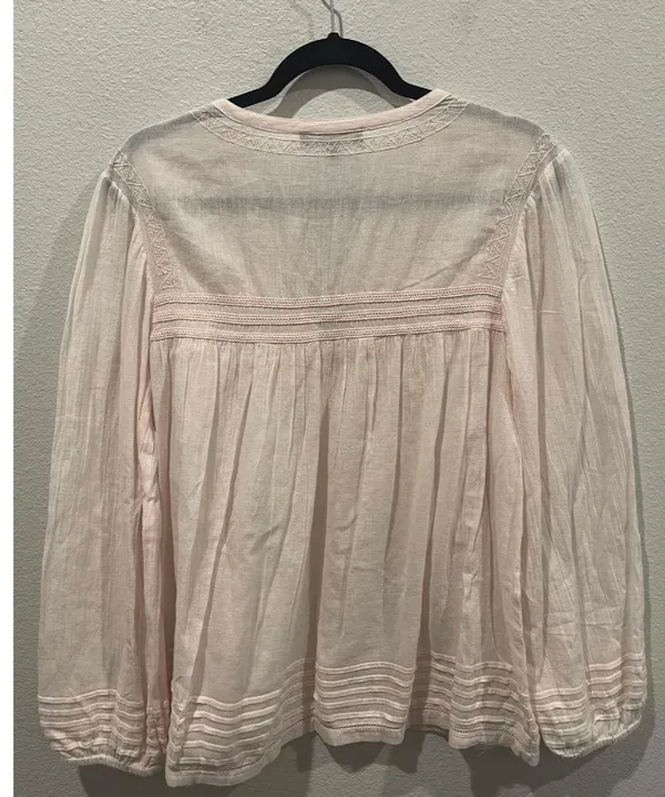 SANCTUARY Pinko Embroidery Long Sleeve Blouse - Image 4