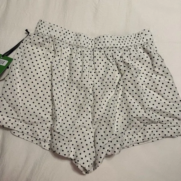 NWT Kate Spade White and Black Polka Dot Dress - Image 7