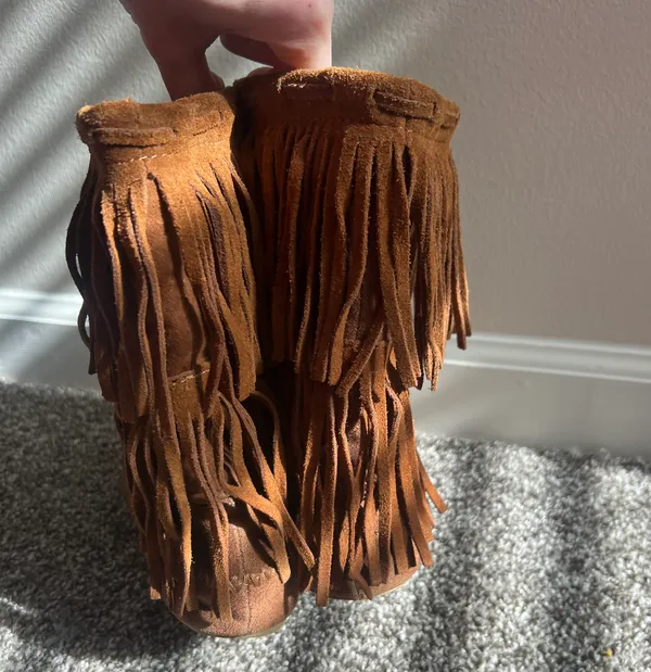 Fringe boots Size 7 - Image 4
