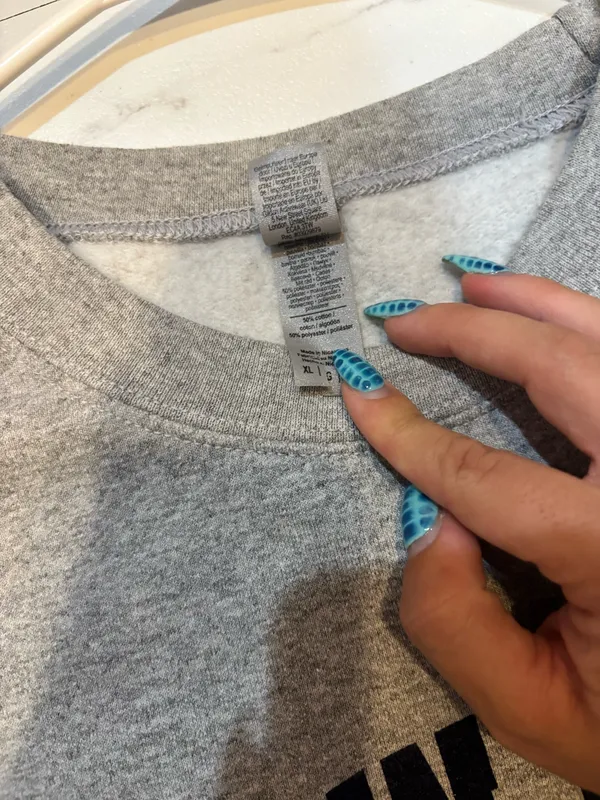 Grey Penn State Crewneck - Image 3