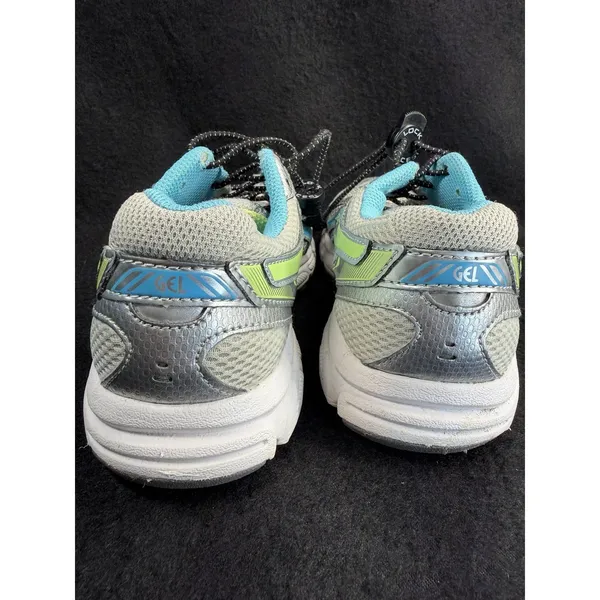 Asics Gel Contend 2 Women's Running Shoes Size 6 Gray Aqua Green - Image 6
