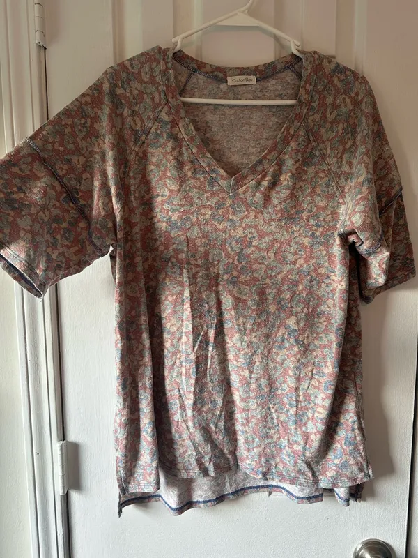 Cotton Bleu Top - Image 2