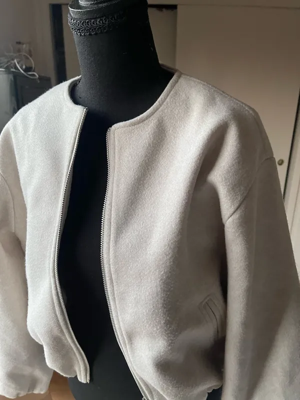 Bomber jacket White - Image 3