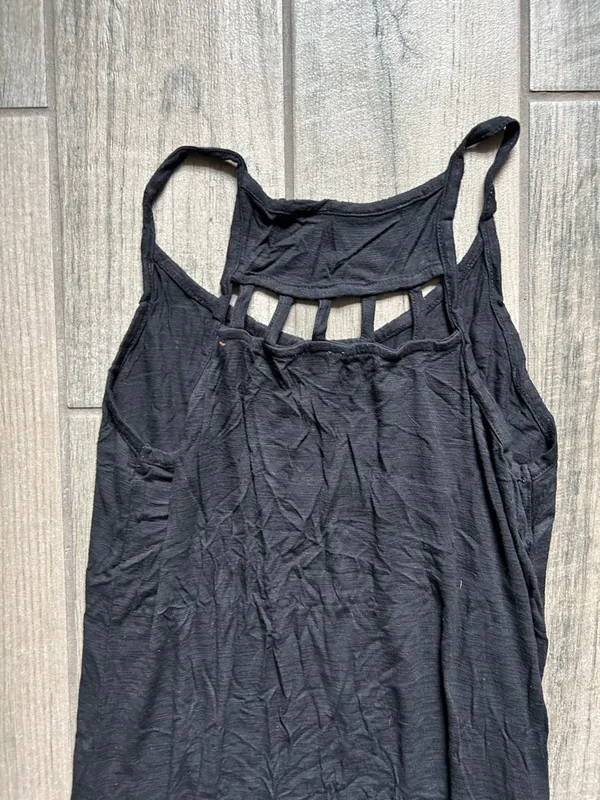 Charming Charlie Black Strappy Halter Maxi Dress - Image 4