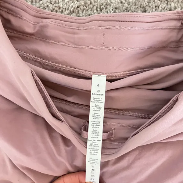 Mauve lululemon tennis skirt Size 4 - Image 4