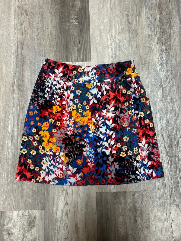 Women’s Up! Floral Pull On Skirt (shorts Underneath) Size 6 - Image 6