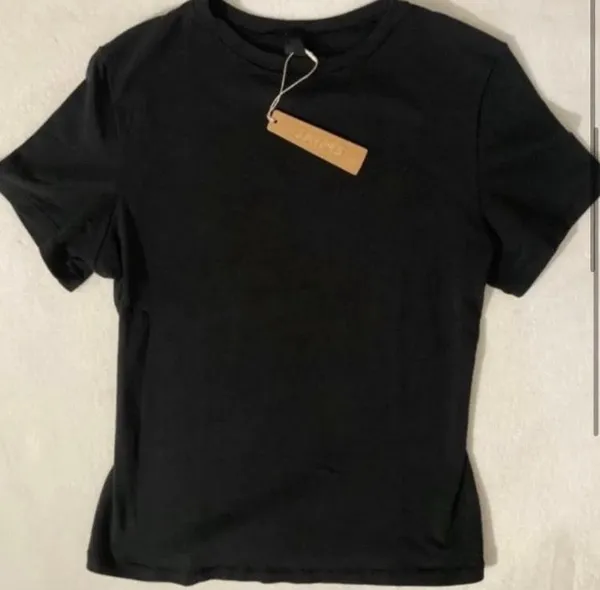 SKIMS Cotton Jersey T-Shirt XS - Image 2