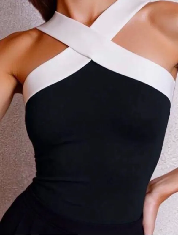 Crisscross Shein top - Image 2