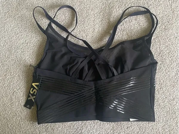 Victoria's Secret Black Multi-Strap Sports Bra Tank - Image 7