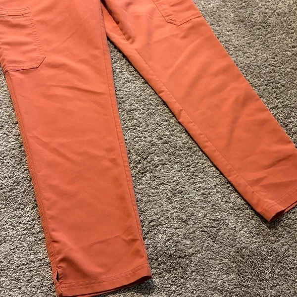 Figs‎ Women's Terracotta Yola Skinny Straight Leg Scrub Pants Medium - Image 3