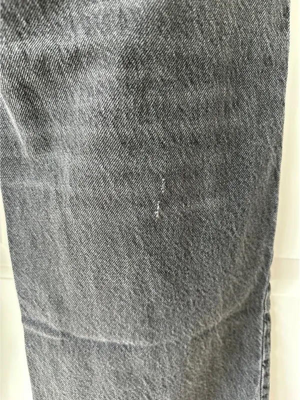 Pacsun Lena Super Baggy Jeans Black Wash Size 25 - Image 4