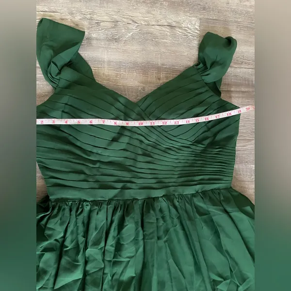 Wedding Dress Green Size 12 - Image 6