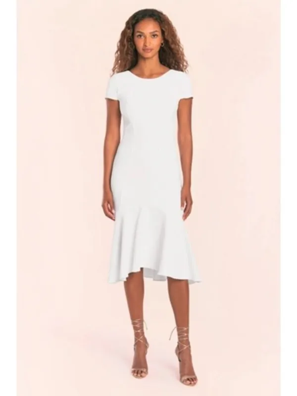 Amanda Uprichard Evalina Dress in Ivory XSmall New Womens Cocktail Sheath - Image 10