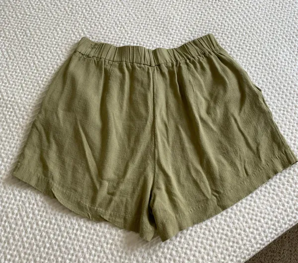 Linen blend shorts  - Image 5