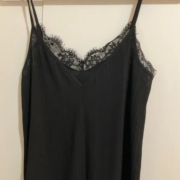 Zara Black Lace Cami - Image 2