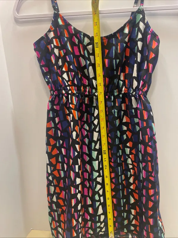 Roxy Mini Dress. Shirt. Womens. Juniors. X-Small. Adjustable Spaghetti Straps. - Image 3