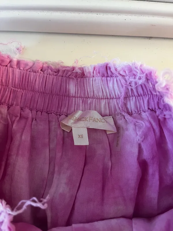 Love Shack Fancy Skirt Ruffle Pink - Image 2