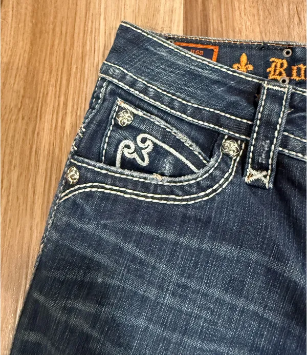 Rock Revival Jeans Bootcut Low-Rise - Image 2