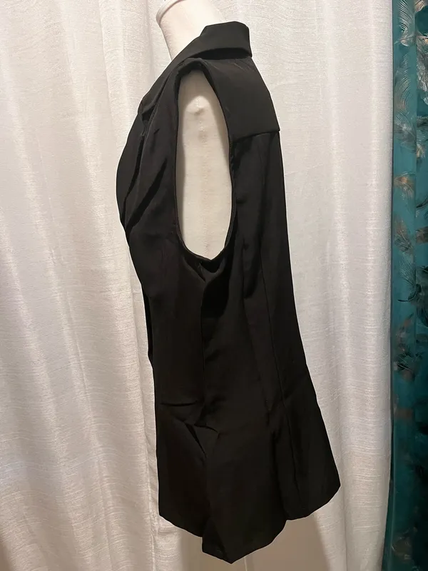 Black women's vest - Image 3