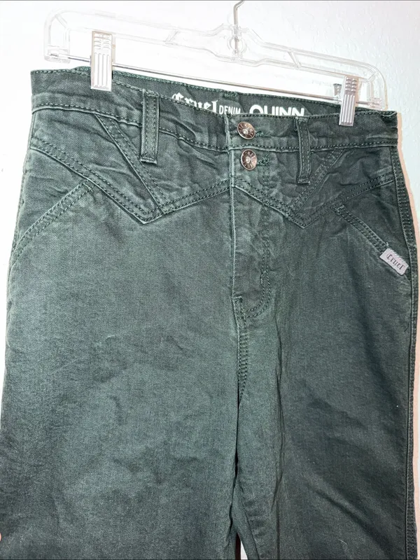 90s vintage jeans v waist bareback cowgirl rodeo jeans western - Image 2