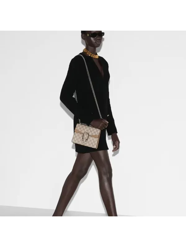 Gucci GG Supreme Dionysus Small Shoulder Bag - Image 4