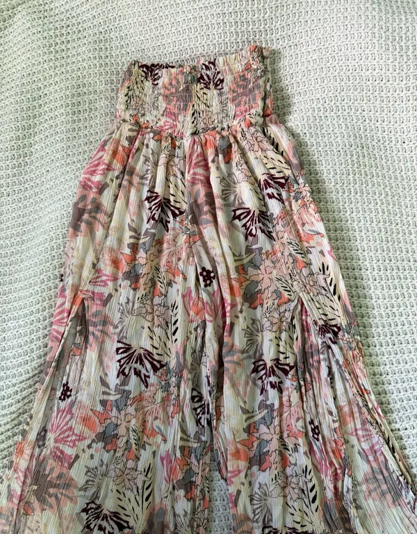 Floral Flowy Pants Pink - Image 2