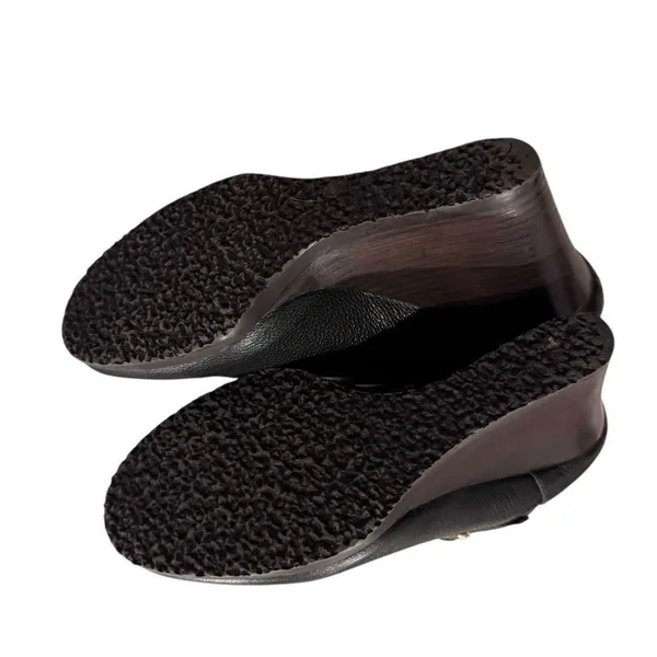 J.Crew Emmett Wedge Ankle Boots in black 8 - Image 7