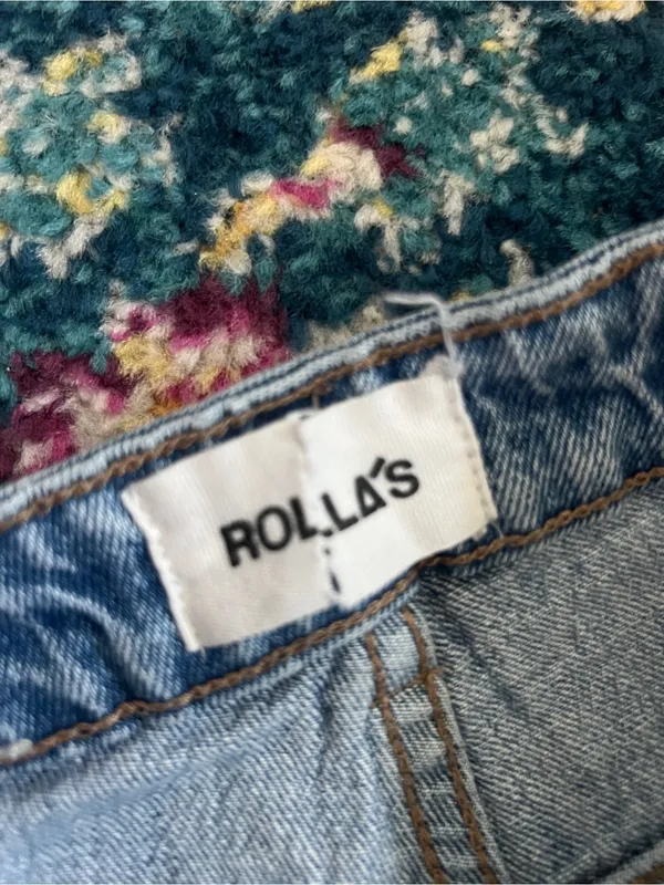Rollas Light Wash Women's Flared Jeans - Classic High-Rise Style - Image 8