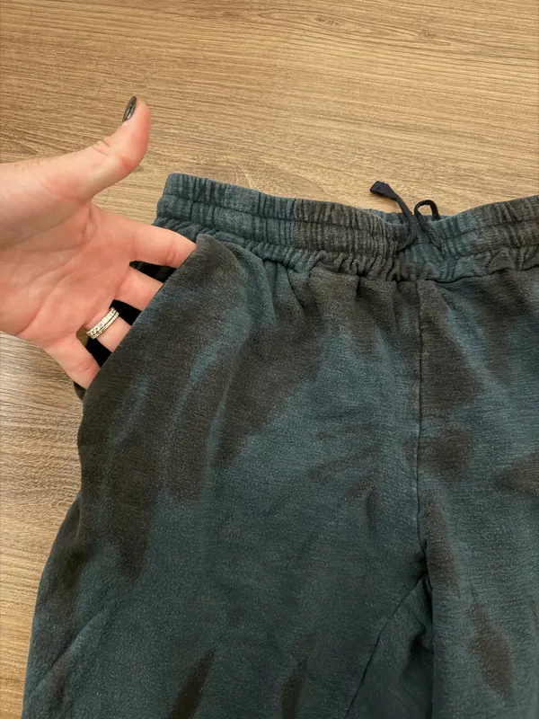 Blue Tie Dye Jogger Sweatpants - Image 2