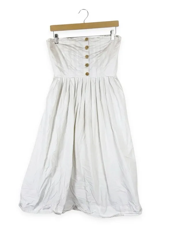 Free People Lilah Pleated Tube Dress - Image 4