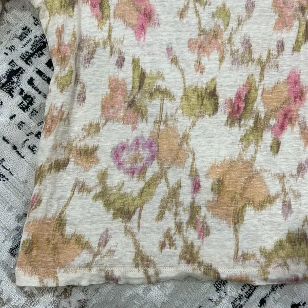 Rebecca Taylor linen short sleeve tee - Image 3