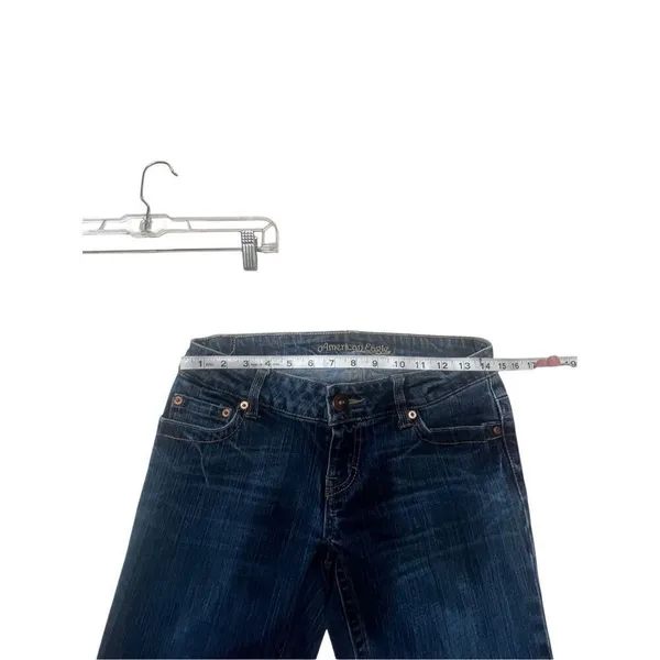 American Eagle Straight-Stretch  77 Jeans Sz 4 - Image 6