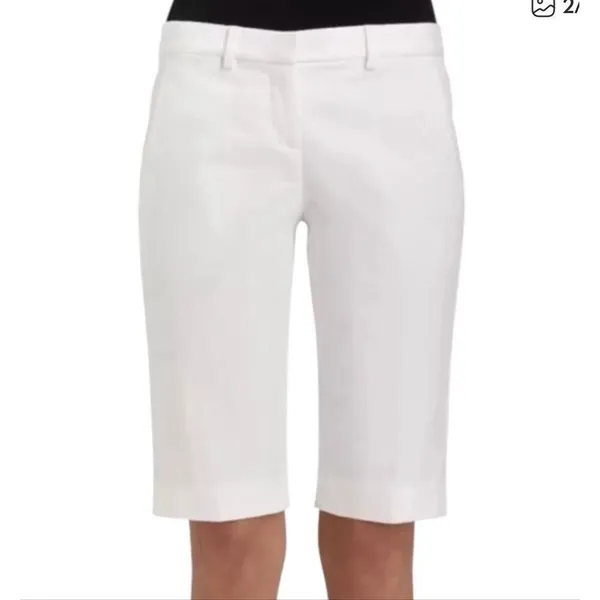 Theory easy linen blend Bermuda shorts size 2 - Image 11