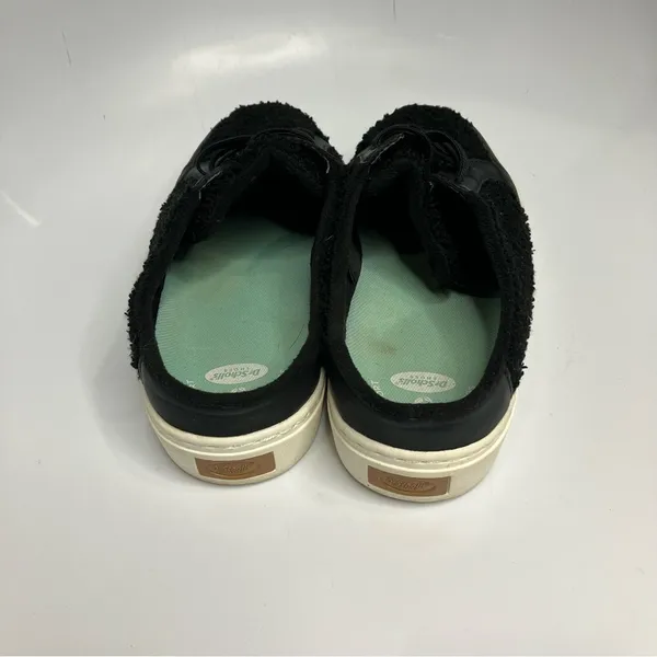 Dr. Scholl’s fuzzy black‎ mules size 8.5 - Image 2