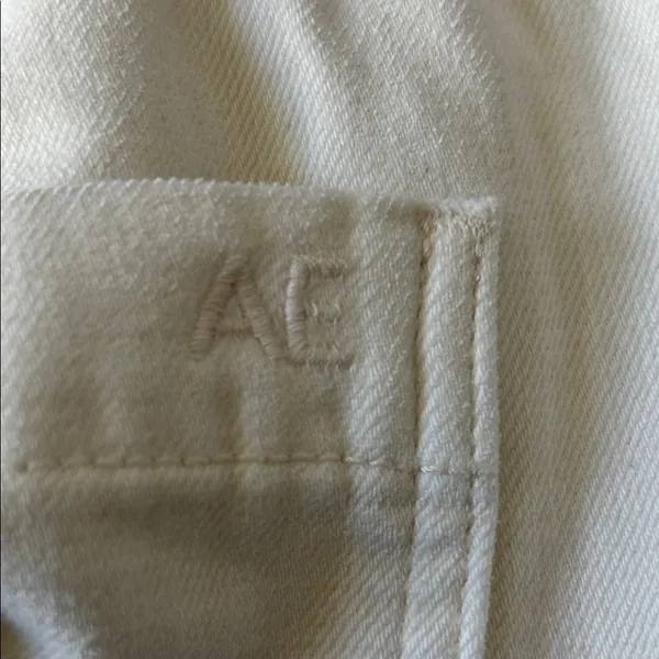 American Eagle Outfitters Women's Cream Wide-Leg Drawstring pants - Image 6