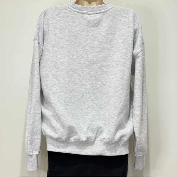 New The Couch Club Members Only Sweatshirt Small Gray Crewneck Comfy Cozy Gift - Image 3
