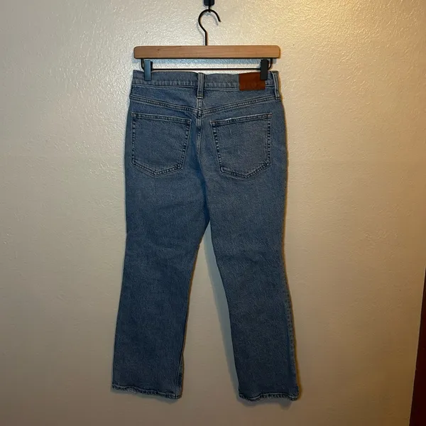 J. Crew 9'' demi-boot crop‎ jean in Rocky Shore wash - Image 5