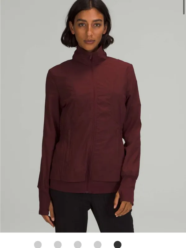 Lululemon Sights Seen Jacket ref Merlot size 14 Purple - Image 2