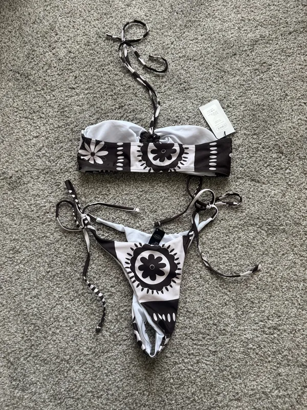 Cider brown floral bikini  - Image 4