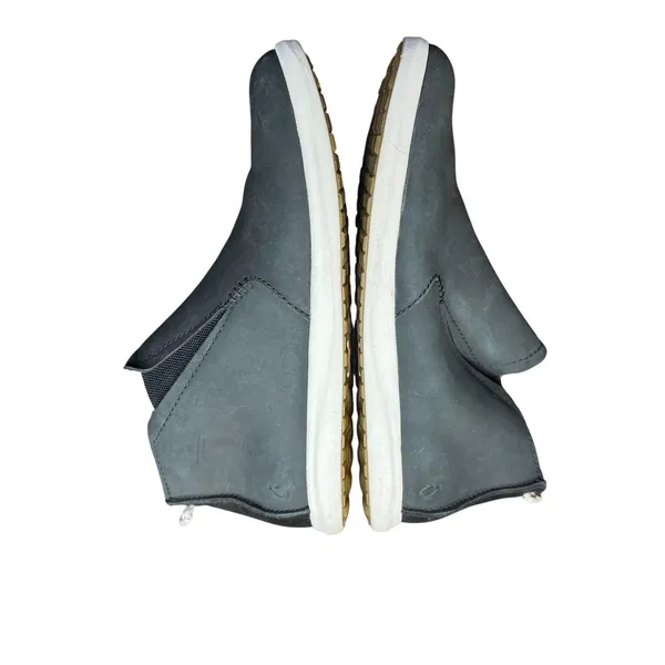 Olukai Hawaiiloa Manu‎ Hope Shoes Womens Size 8 Gray Leather Slip On Boots - Image 6