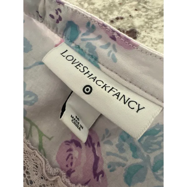 LoveShackFancy x Target floral dress sz M - Image 4