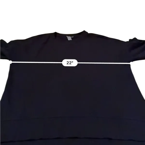 Sweaty‎ Betty After Class Black Longline Long Sleeve Sweatshirt Sz S Thumbholes - Image 9