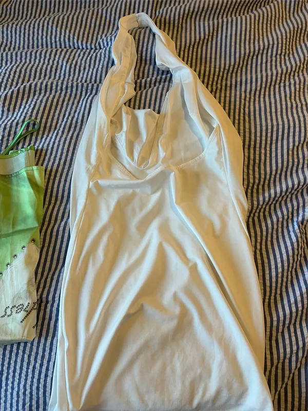 Revolve superdown Dress White - Image 5