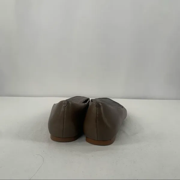Madewell Calf Hair Pointed Toe Slip On Loafers in Grey‎ Size 8 - Image 6